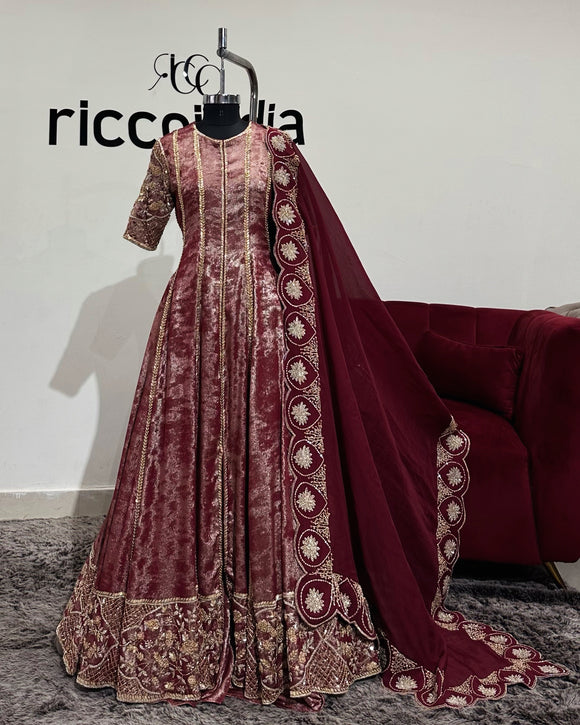 MAROON ANARKALI