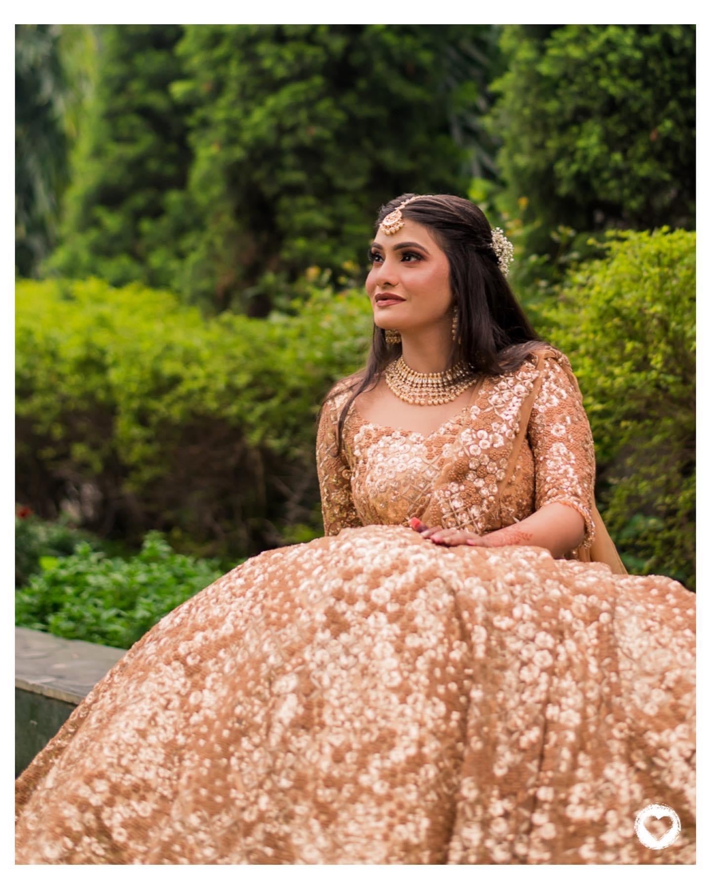 15+ Enchanting Yellow Lehengas We Love! | Indian bridal outfits, Engagement  dresses, Bridal lehenga blouse design