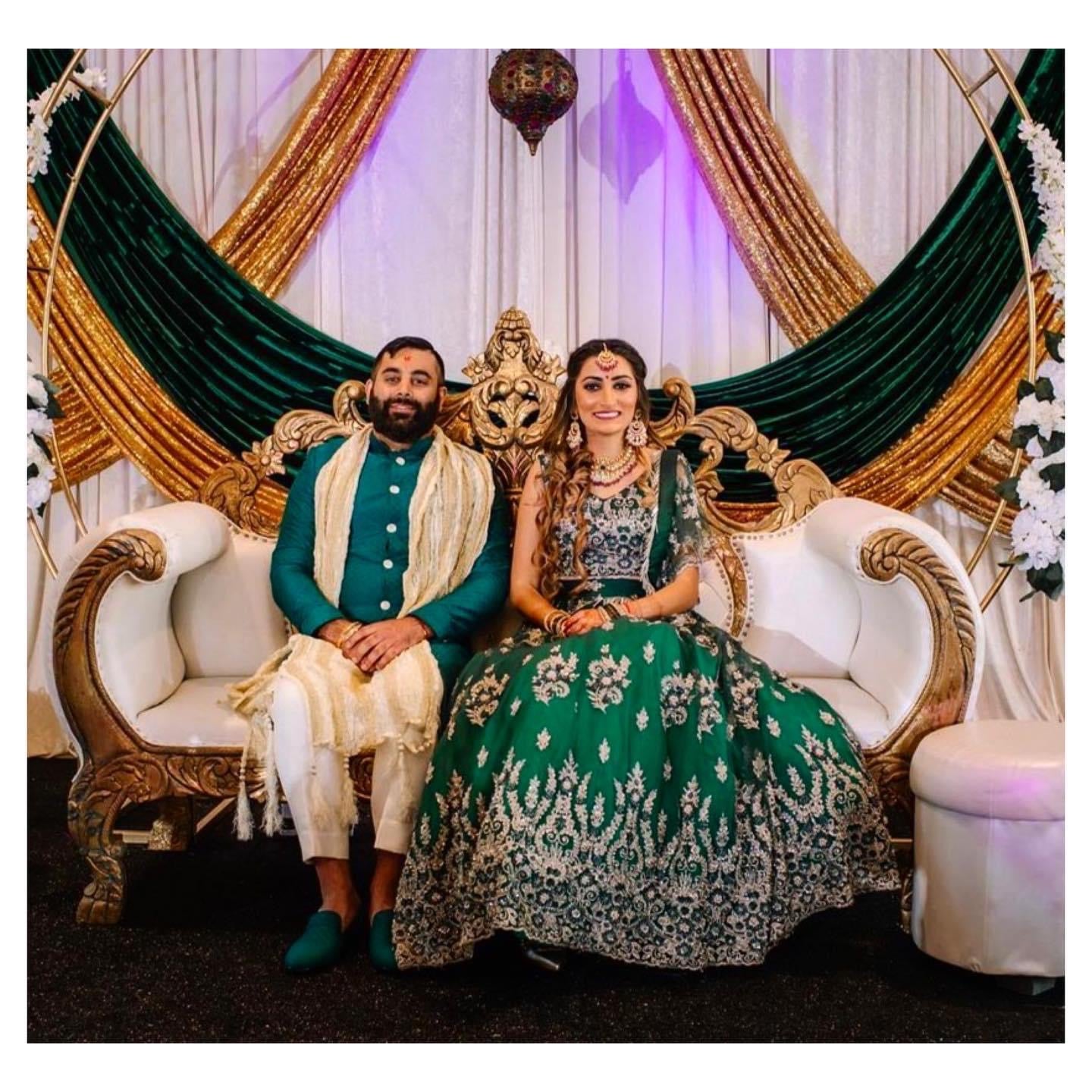 A Jaipur Wedding Where The Bride Wore Orange And Purple Lehenga – ShaadiWish