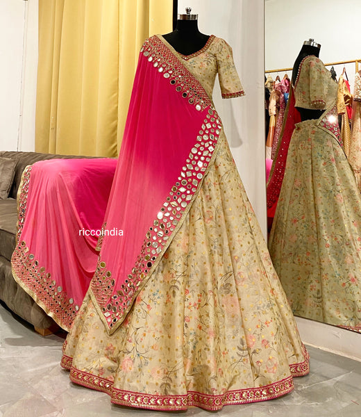 Pothys - A stunning red velvet #Pothys #lehenga with... | Facebook